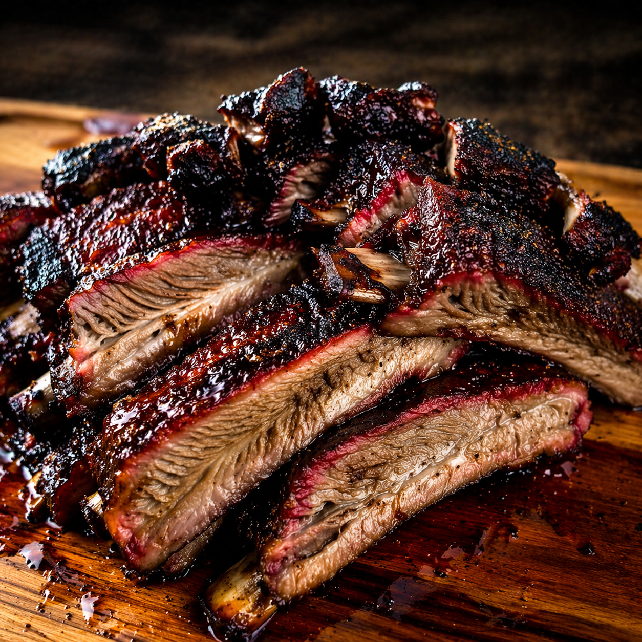 煙燻豬肋排（半份，整份）
